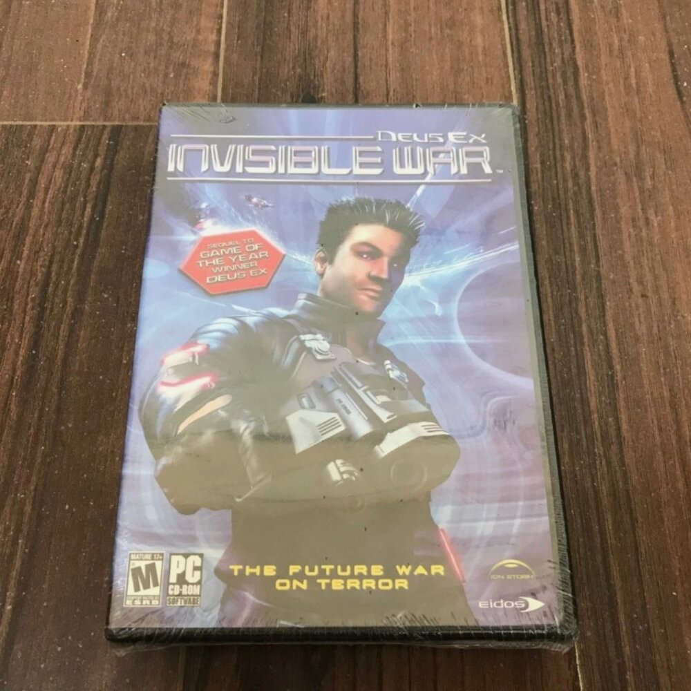 NEW Deus Ex Invisible War PC CD-ROM Computer Game Eidos